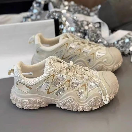 Damen Sportliche Sneakers mit innovativem Design und rutschfester Sohle EB