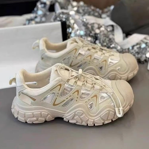 Damen Sportliche Sneakers mit innovativem Design und rutschfester Sohle EB
