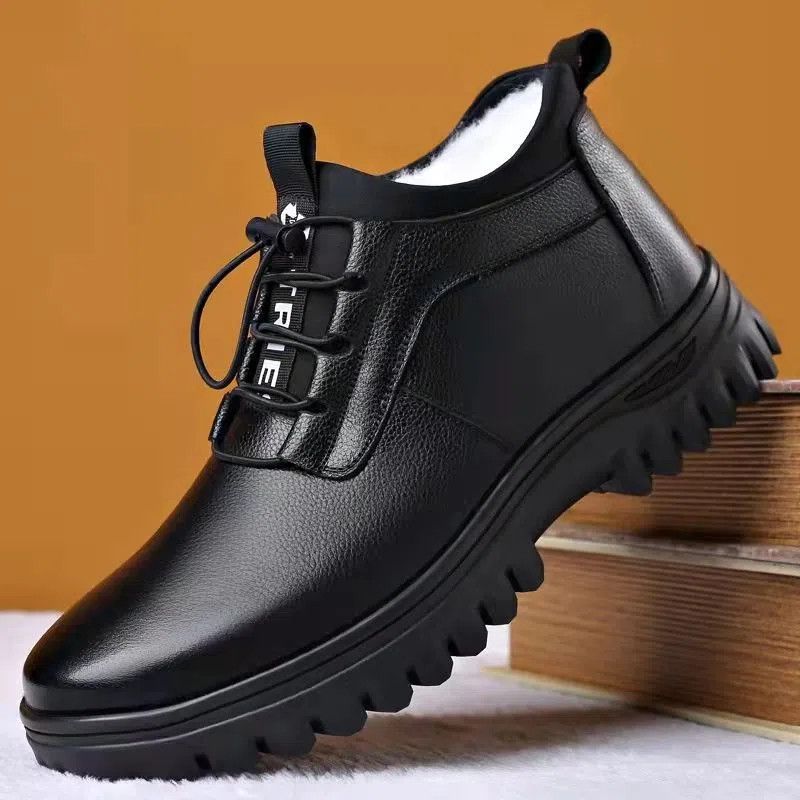 Damen Komfortable Winterstiefel mit rutschfester Profilsohle und isoliertem Innenfutter EB