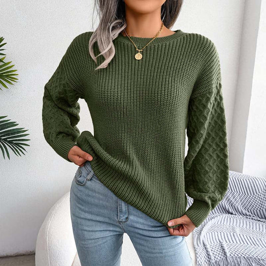 EB | Einfarbige Strickpullover