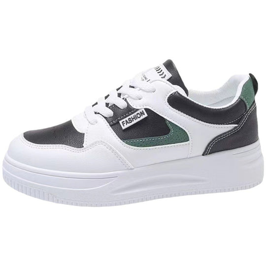 Damen modische Plateau-Sneaker mit atmungsaktiver Oberfläche und extra Dämpfung EB
