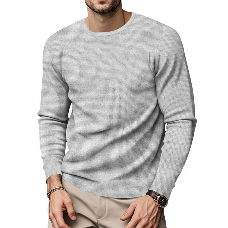 Herren lässiger Pullover aus atmungsaktivem Strukturstoff EB