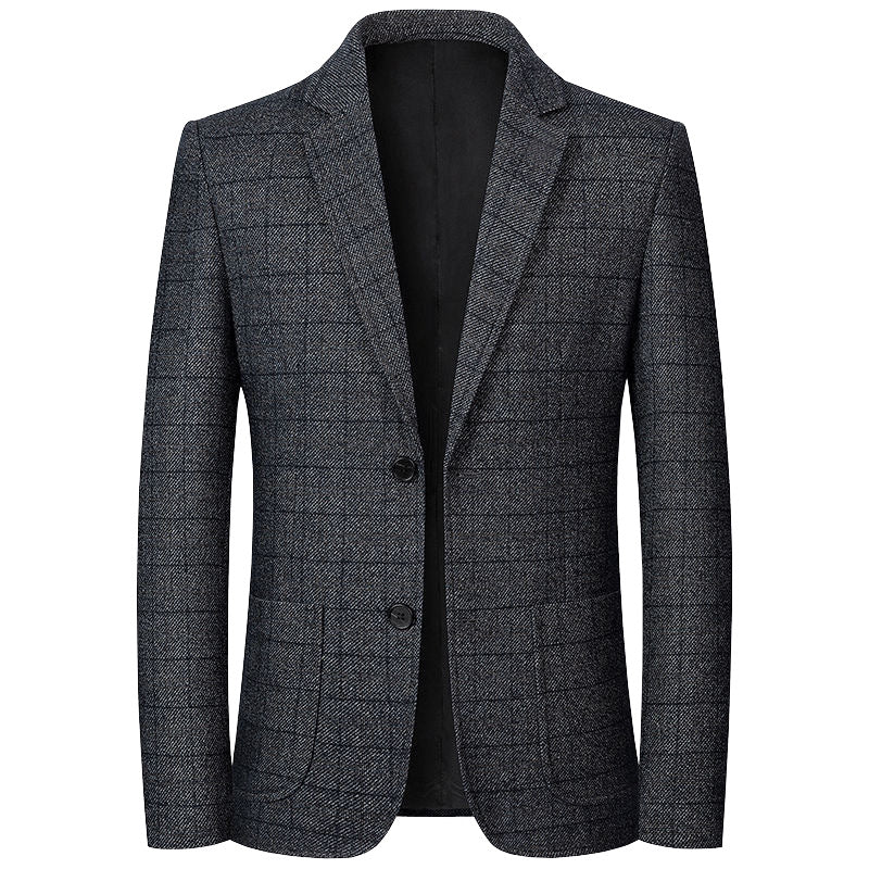Herren Sakko Glencheck Slim Fit mit leichter Innenfütterung EB
