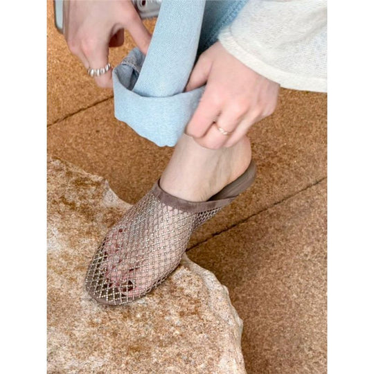 Damen Netz Mules EB