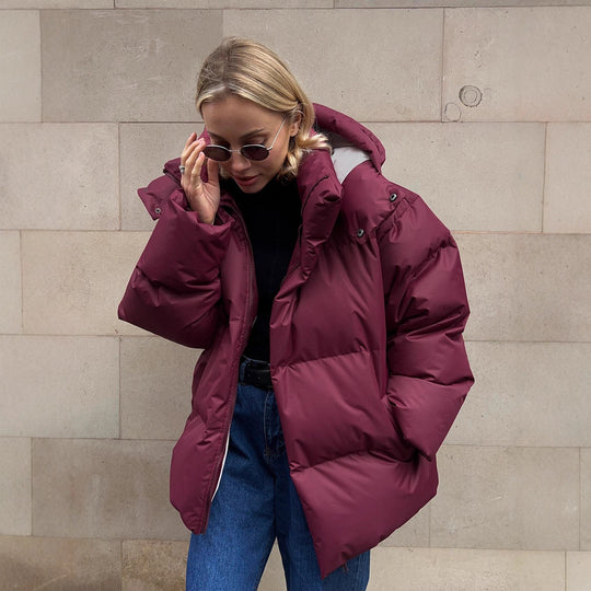 Damen Übergroße Daunenjacke EB