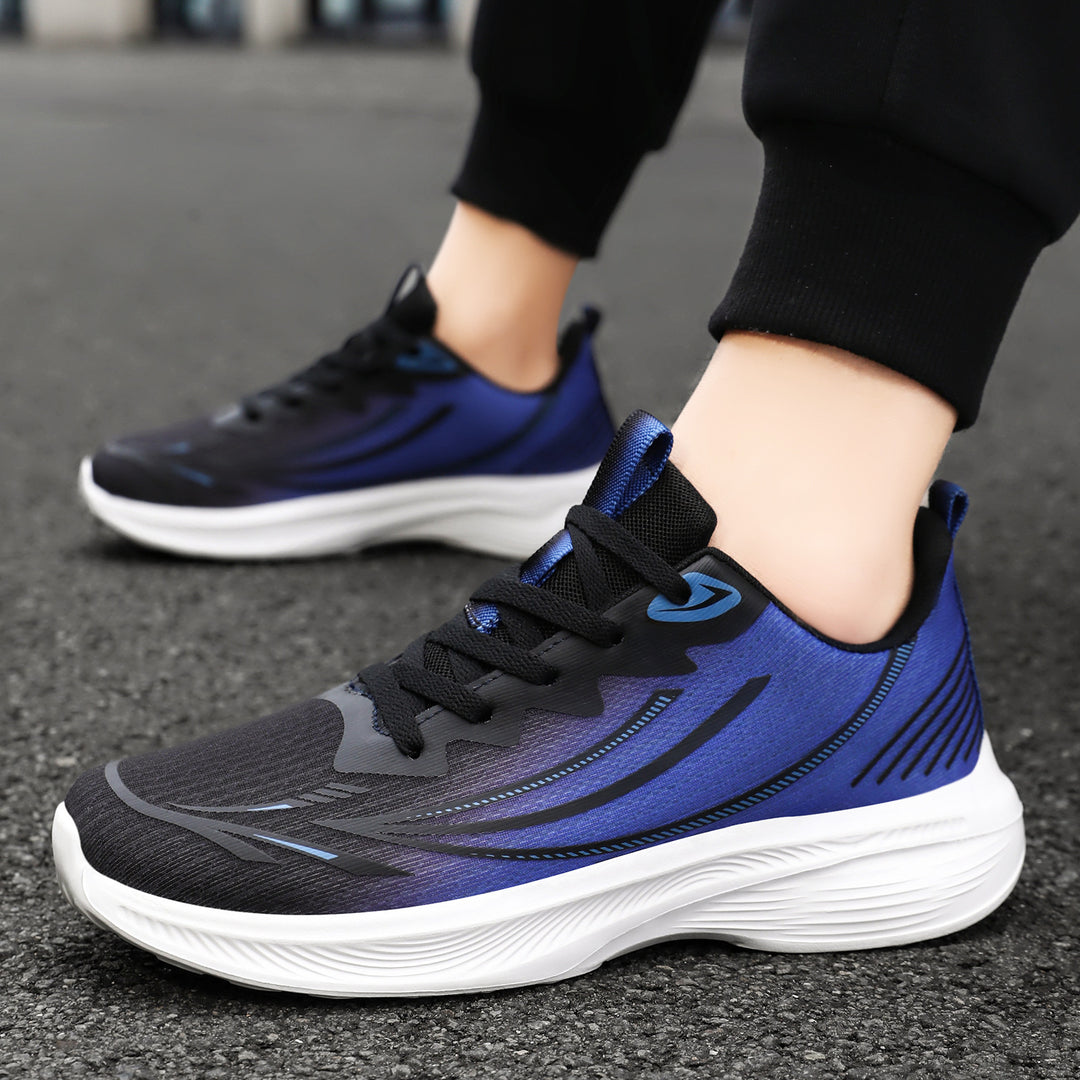 Damen Sportliche Laufschuhe mit atmungsaktivem Mesh-Obermaterial und dämpfender Sohle EB