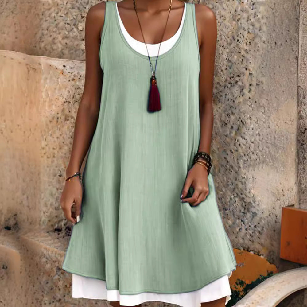 Damen lässiges Sommerkleid EB
