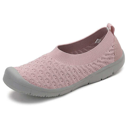 Damen Flexible Badeschuhe mit atmungsaktivem Obermaterial und rutschfester Sohle EB