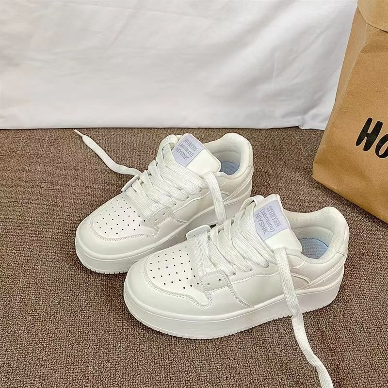 Damen Chunky Sneakers mit atmungsaktiver Oberflächenstruktur und dämpfender Sohle EB
