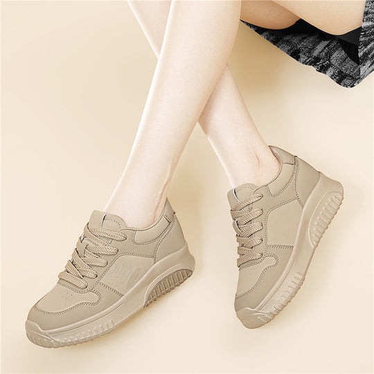 Damen Bequeme und moderne Sneaker mit stoßdämpfender Sohle EB