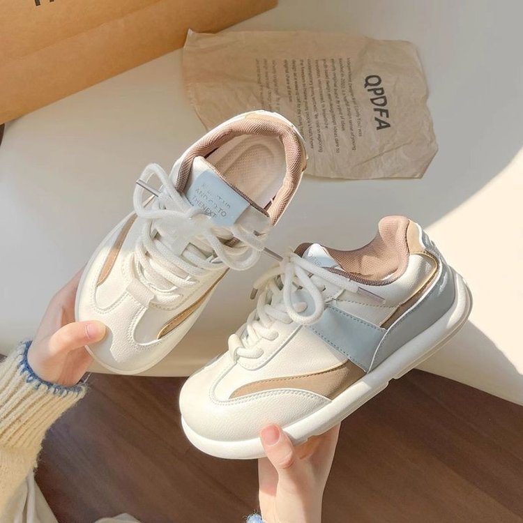 Damen Sportliche Sneaker mit atmungsaktivem Obermaterial und dämpfender Sohle EB