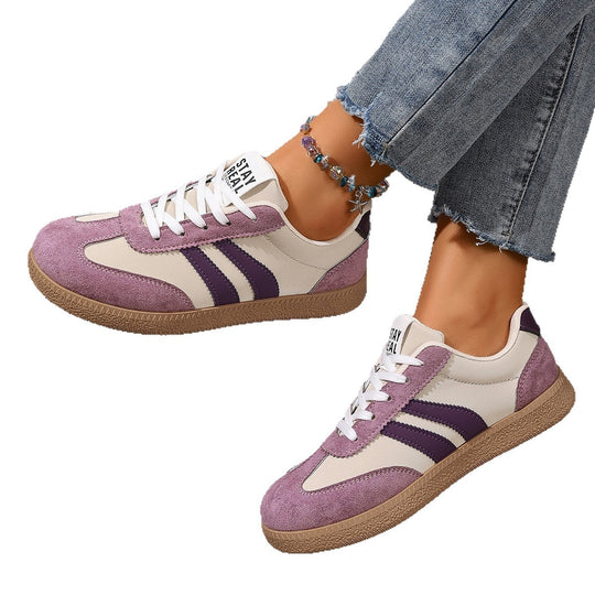 Damen Urbanes Lifestyle-Sneaker mit sportlichem Obermaterial und rutschfester Sohle EB