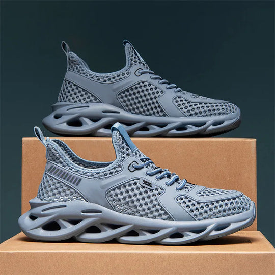 Damen Atmungsaktive Leichtgewicht Sneakers mit innovativem Dämpfungssystem EB