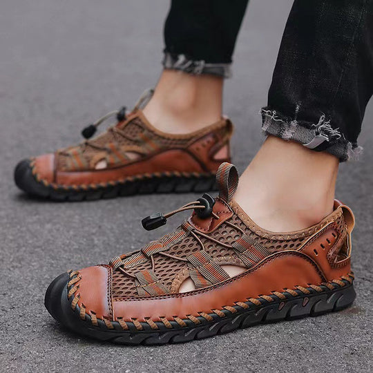 Damen Sportliche Outdoor-Sandalen mit atmungsaktivem Mesh und rutschfester Sohle EB