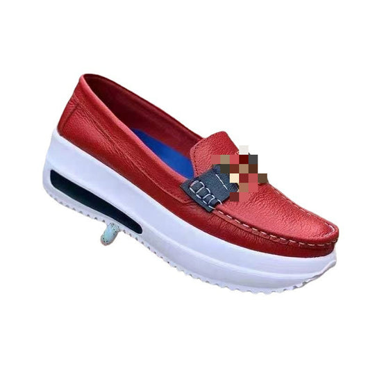 Damen Komfortable und modische Slip-On Mokassins EB