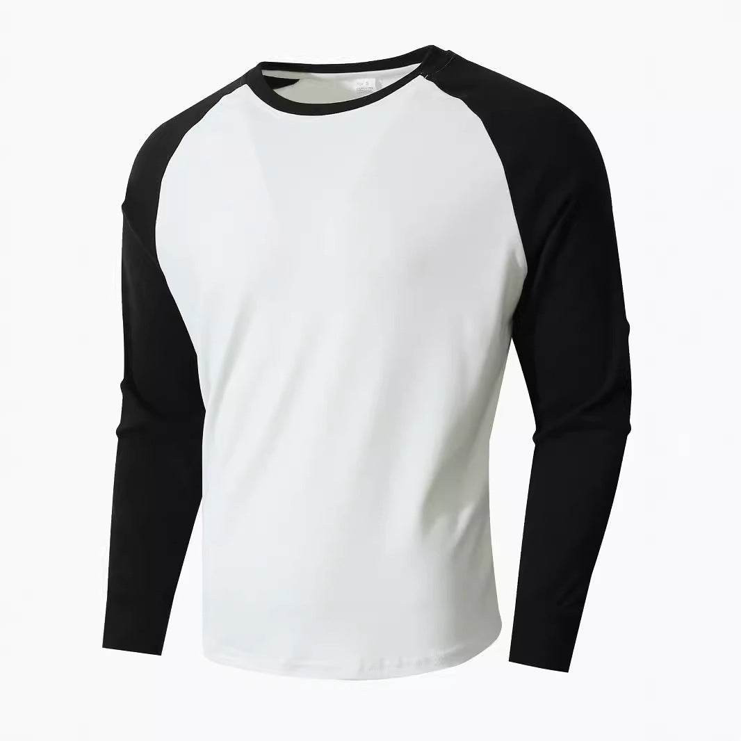 Herren Sportliches Langarmshirt mit Raglanärmeln EB