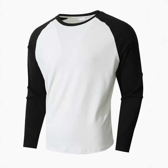 Herren Sportliches Langarmshirt mit Raglanärmeln EB