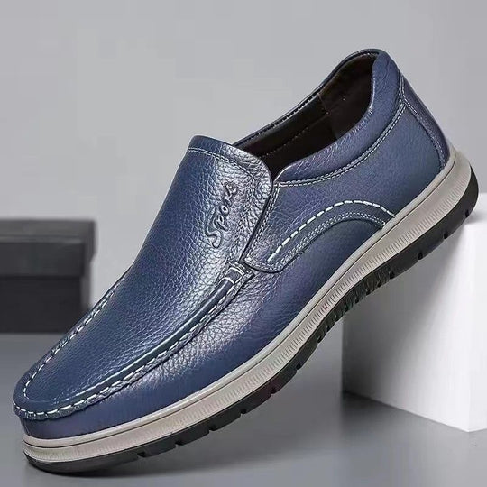 Herren Bequeme Slip-On Mokassins mit rutschfester Sohle EB