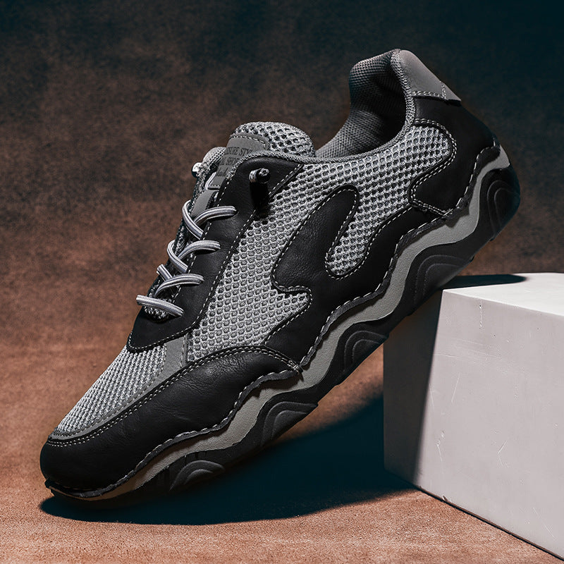 Herren Atmungsaktive Freizeit-Laufschuhe mit gepolsterter Sohle EB