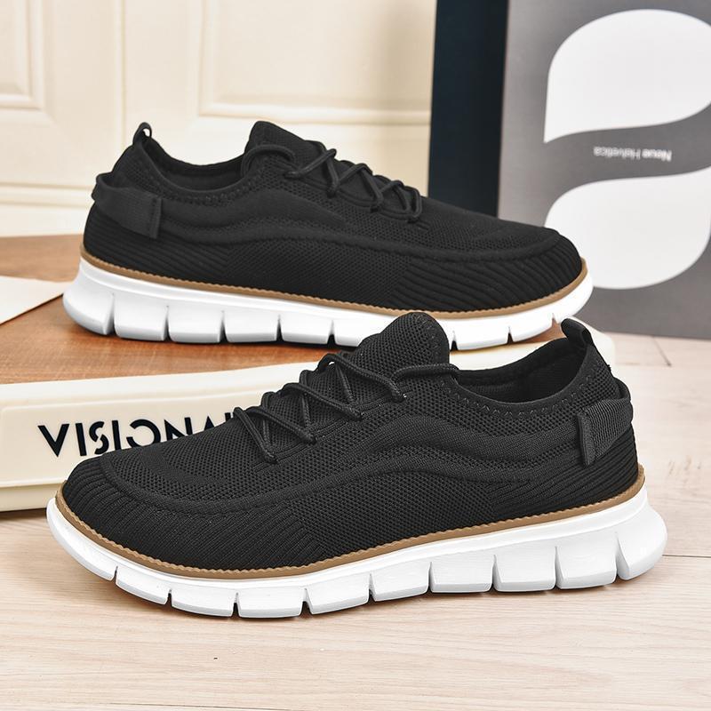 Damen Leichte und atmungsaktive Sneakers mit elastischem Obermaterial EB