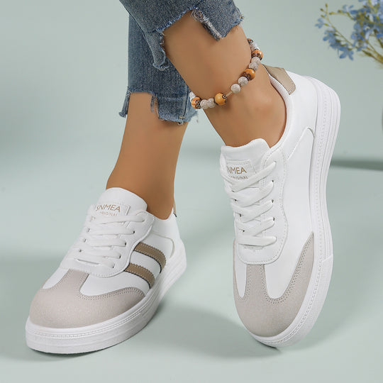 Damen Sportliche Sneaker mit gepolsterter Innensohle und atmungsaktivem Obermaterial EB