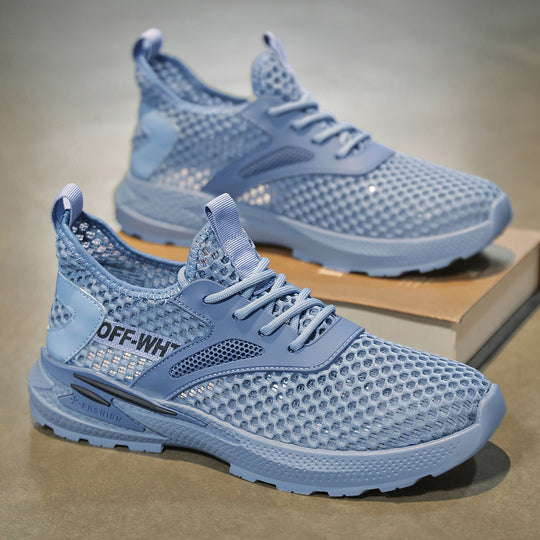 Damen Atmungsaktive Sportsneakers mit flexibler Sohle und rutschfestem Profil EB