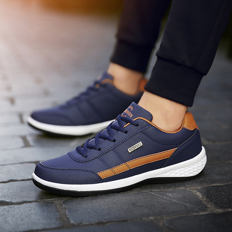 Herren wasserdichter sportlicher Freizeit‑Sneaker mit gepolstertem Innenfutter und stoßabsorbierender EVA‑Sohle EB