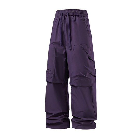 Herren technische Cargo-Hose mit verstellbarem Bund und praktischen Seitentaschen EB