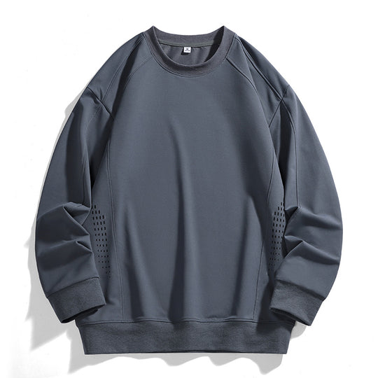 Herren leichter Performance-Sweatshirt mit Raglanärmeln und seitlicher Ventilation EB
