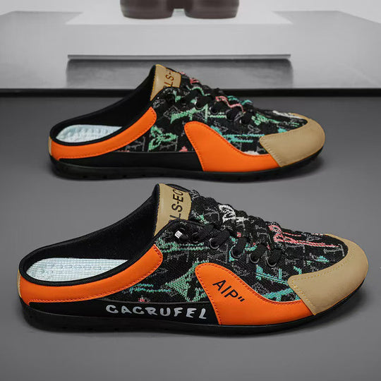Damen Bequeme Clogs mit atmungsaktivem Obermaterial und rutschfester Sohle EB