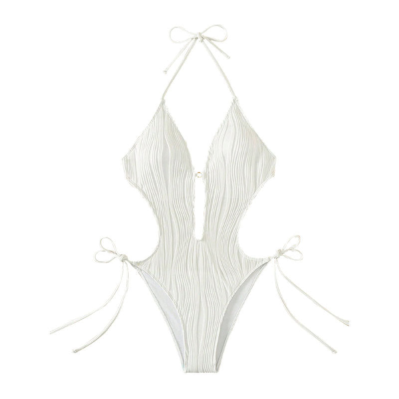 Damen Einteiliger Badeanzug mit raffiniertem Cut-Out-Design EB