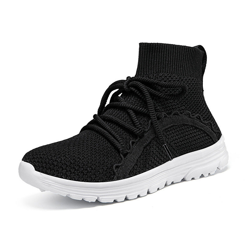 Damen Hochwertige und atmungsaktive Sneaker mit elastischem Schaft EB