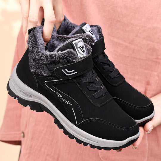 Damen Winterstiefel mit wärmendem Innenfutter und rutschfester Sohle EB