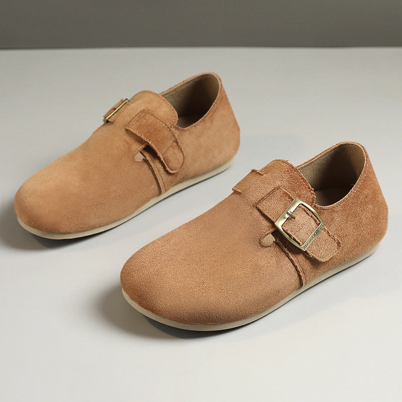 Damen Clogs mit praktischem Schnallenverschluss und rutschfester Sohle EB