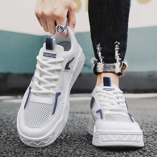 Damen Luftige Freizeitsneaker mit atmungsaktiver Mesh-Oberfläche und rutschfester Sohle EB