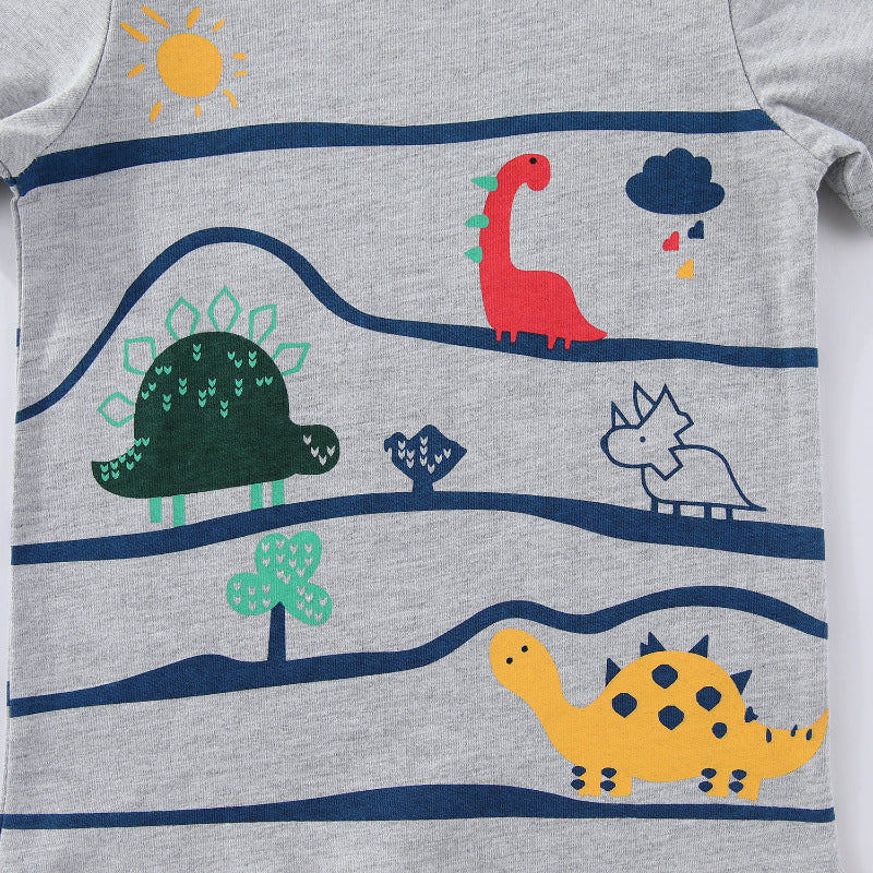 Jungen T-Shirt mit Dinosaurier-Motiv EB