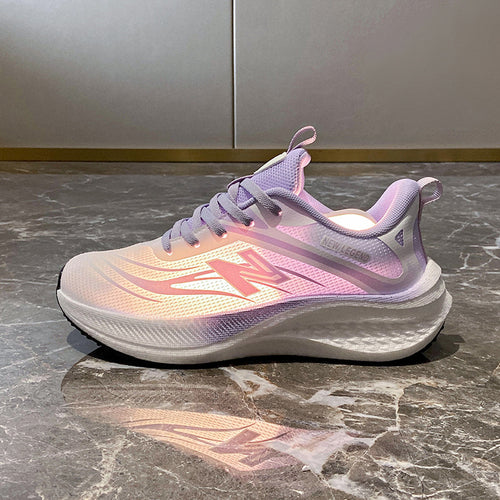 Damen Hochwertige Laufschuhe mit atmungsaktivem Mesh-Obermaterial und gepolsterter Sohle EB