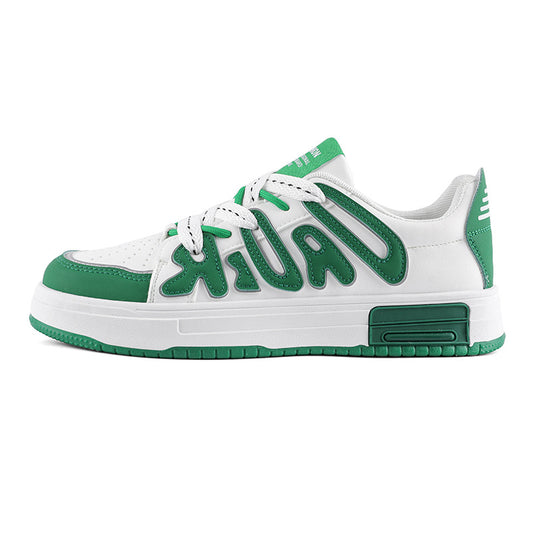Damen Sportliche Sneakers mit einzigartigem Design und elastischen Schnürsenkeln EB