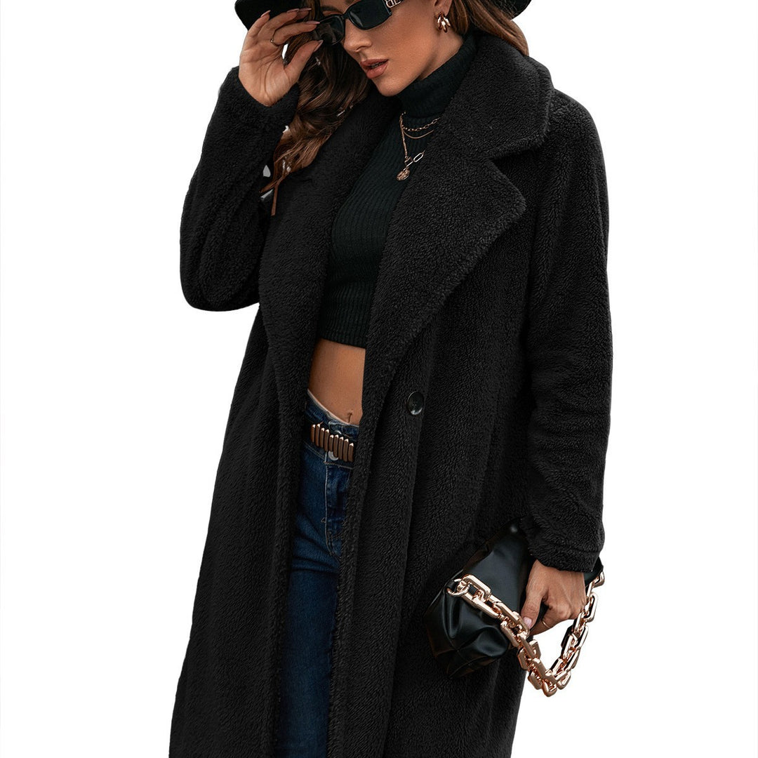 Damen Teddy-Mantel in Oversize-Style EB