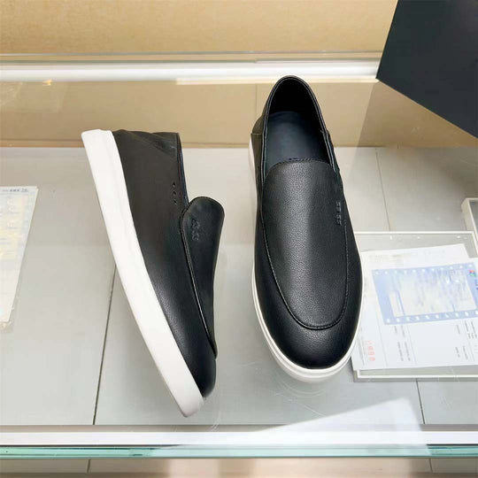 Damen Mokassin-Sneaker mit hochwertiger Lederausstattung und rutschfester Sohle EB