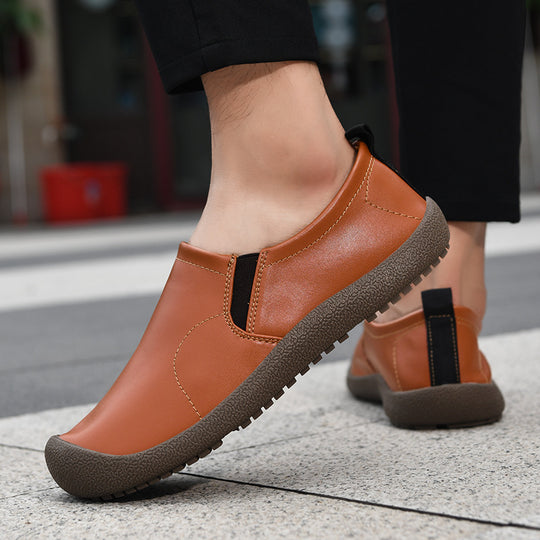 Herren Bequeme Slip-On Schuhe mit rutschfester Sohle und elastischem Einstieg EB