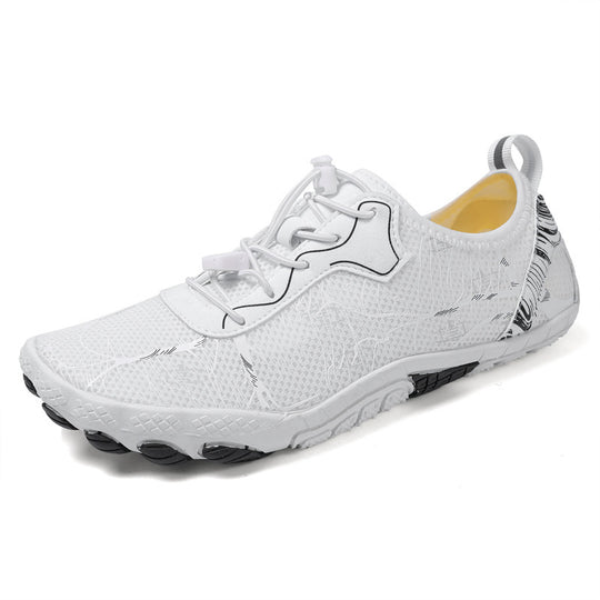 Damen Sportliche Aqua-Schuhe mit rutschfester Sohle und elastischem Schnellschnürsystem EB