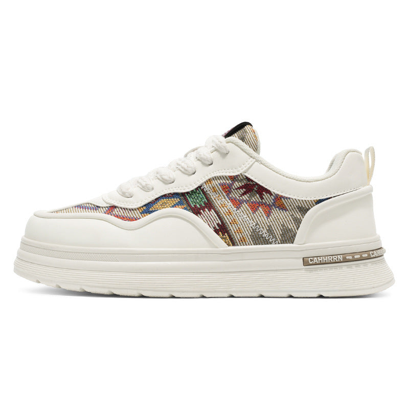 Damen Modische Sneakers mit einzigartigem Ethno-Design EB