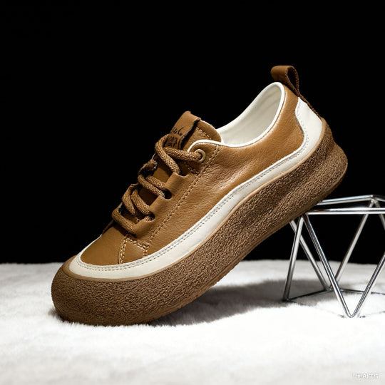 Damen Komfortable Sneakers mit sportlicher Profilsohle EB