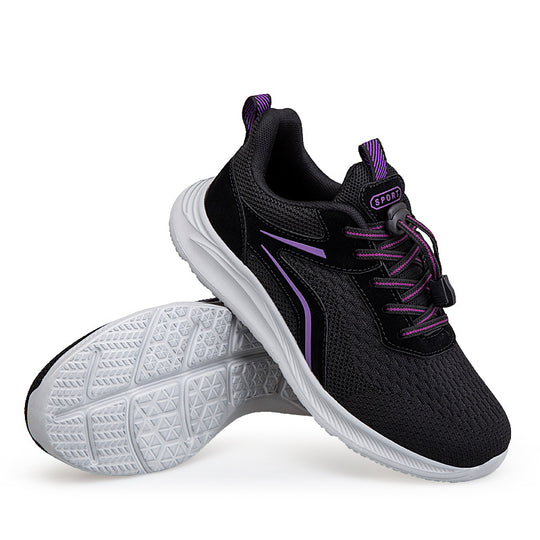 Damen Leichte Mesh-Laufschuhe mit innovativem Schnellschnürsystem EB