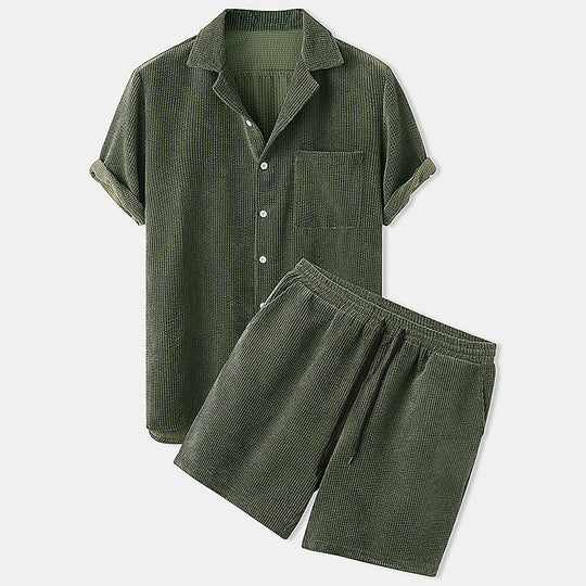 Damen Sommerliches Freizeitset mit komfortabeler Baumwolltextur EB