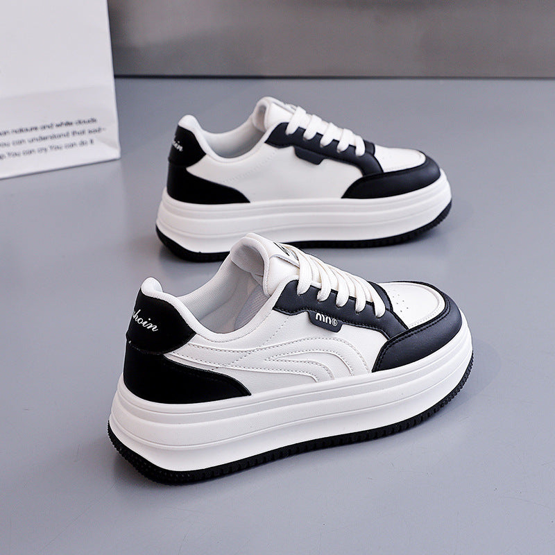 Damen Plattform Sneakers mit ergonomischer Dämpfung und sportlichem Design EB