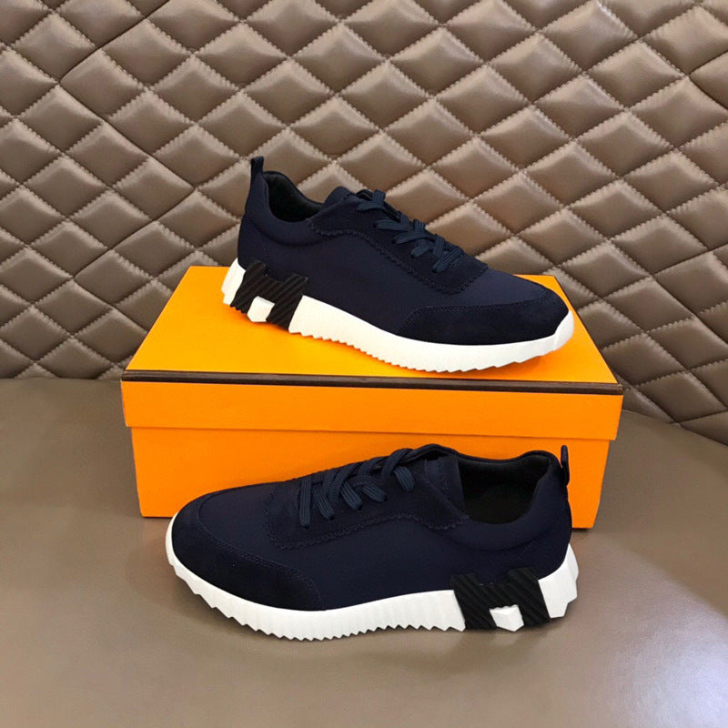 Damen Sportliche Sneakers mit atmungsaktiver Mesh-Oberfläche und robuster Profilsohle EB
