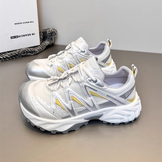 Damen Sportliche Laufschuhe mit atmungsaktivem Obermaterial und dämpfender Sohle EB