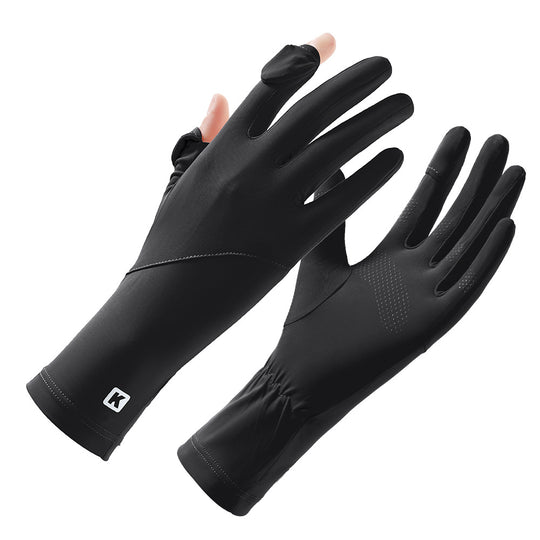 EB | Sonnenschirm Eis Seide Handschuhe